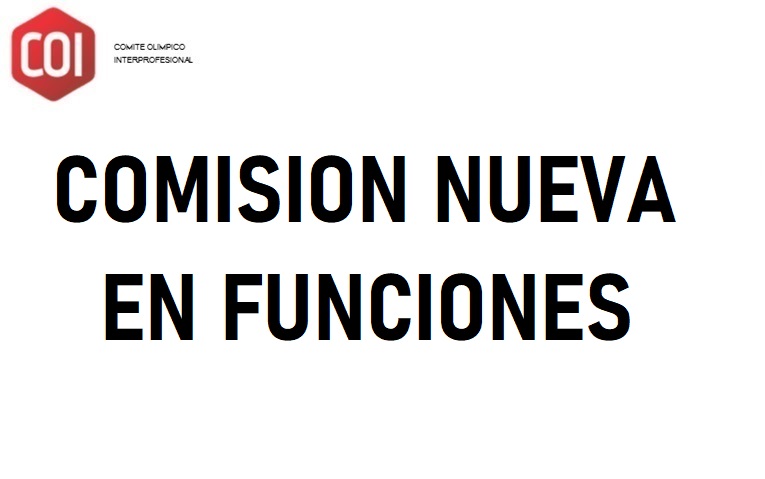 NUEVA COMISION EN FUNCIONES